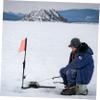 KOMBIUDA Foldable Ice Fishing Tip- Three Ground Stakes for Outdoor Use Portable Fishing Accessory for Winter Angling Activities view 4