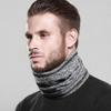 Cxysunfg Winter Neck Warmer Scarf Windproof Thermal Fleece Face Mask for Men Women Unisex view 4