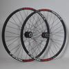 LSRRYD Bike Wheelset 24 26 27.5 29 Inch Wheels Quick Release Disc Brake Cassette 8 9 10 11 12 Speed Mountain Bike Front Rear Aluminium Alloy Double Rims (Color : Black, Size : 27.5inch) view 1