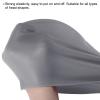 PATIKIL Silicone Swim Cap, 2 Pcs Waterproof Swimming Hat Non-Slip Adult Swimming Caps for Women and Men Swim Training Racing, Grey view 4