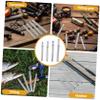 WHAMVOX Fishing Rod Supplies Solid Stainless Steel Rod Repair Tubes Fishing Pole Repair Tools Kit view 4