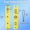 Aventik Fishing Rod Holders Tube, Boat Accessories Fishing Rod Combo Storage for Kayak Garage Fishing Pole Truck Bed with Mounting Hardware Included (2-Pole Yellow) view 2