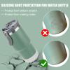 Cup Bottom Sleeve, Boot Bottom Sleeve, Water Bottle Silicone Bottom, Boot Glass Cup Bottom Protector, Portable Anti-Slip Water Bottle Bottom Sleeve Cup, Reusable Silicon Water Bottle Boot view 2