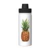 SIYTUAU Fresh Pineapple Water Bottle 18 Oz Stainless Steel Water Bottles Leak Proof Outdoor Sports Insulated Water Bottle Funny Bottle Water view 1