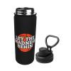 SIYTUAU Basketball Let The Madness Begin Water Bottle 18 Oz Stainless Steel Water Bottles Leak Proof Outdoor Sports Insulated Water Bottle Funny Bottle Water view 2