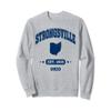 Vintage Strongsville Ohio OH Throwback Navy Athletic Sweatshirt view 1