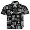 GDEVIG Mens Funny Polo Shirts, Vintage Culture Golf Shirts Short Sleeve, Moisture Wicking Quick-Dry Business Casual Shirt for Men view 1