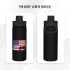 SIYTUAU Support Your Local Farmers Water Bottle 18 Oz Stainless Steel Water Bottles Leak Proof Outdoor Sports Insulated Water Bottle Funny Bottle Water view 4