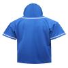 AIRNINE Men's Bandana Print Baseball Jersey Button Down Shirts (S to 5XL) (Blue_J63, X-Large) view 2