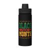SIYTUAU Black History Month Water Bottle 18 Oz Stainless Steel Water Bottles Leak Proof Outdoor Sports Insulated Water Bottle Funny Bottle Water view 1