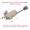 NECARL 5 in 1 Tactical Helmet Light Military with IR + Red/Green/Blue +White LED Task Lamp & Tan Helmet Light Military with IR + Green LED Task Lamp view 4