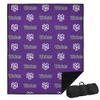 LOGOVISION New York University Picnic Outdoor Blanket, 50"x60" Logo Pattern, Foldable Blanket for Picnic, Beach, Camping, Park, Tailgate view 1