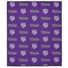LOGOVISION New York University Picnic Outdoor Blanket, 50"x60" Logo Pattern, Foldable Blanket for Picnic, Beach, Camping, Park, Tailgate view 2