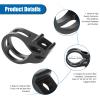Respicefinem Aluminum Alloy Bike Shifter Clamp for XX1 XX XO1 X0 X9 X7 Shifters Clamp Shifter Clamp Handlebar Clamp Accessory Mountain Road Parts Install on 22.2mm Handlebar view 4
