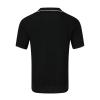 xoxingysm Mens Casual Sport Polo Shirts Short Sleeve Summer Business Golf Bowling Comfy Tops Quarter Zip Solid Slim Fit T Shirts Moisture Wicking Performance Polo Tees Black view 3