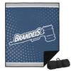 LOGOVISION Brandeis University Picnic Outdoor Blanket, 50"x60" Logo Dots, Foldable Blanket for Picnic, Beach, Camping, Park, Tailgate view 1