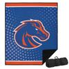 LOGOVISION Boise State University Picnic Outdoor Blanket, 50"x60" Logo Dots, Foldable Blanket for Picnic, Beach, Camping, Park, Tailgate view 1