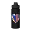 SIYTUAU I Love America And The Marshall Islands Water Bottle 18 Oz Stainless Steel Water Bottles Leak Proof Outdoor Sports Insulated Water Bottle Funny Bottle Water view 1
