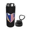 SIYTUAU I Love America And The Marshall Islands Water Bottle 18 Oz Stainless Steel Water Bottles Leak Proof Outdoor Sports Insulated Water Bottle Funny Bottle Water view 2