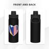 SIYTUAU I Love America And The Marshall Islands Water Bottle 18 Oz Stainless Steel Water Bottles Leak Proof Outdoor Sports Insulated Water Bottle Funny Bottle Water view 4