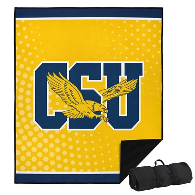 LOGOVISION Coppin University Picnic Outdoor Blanket, 50"x60" Logo Dots, Foldable Blanket for Picnic, Beach, Camping, Park, Tailgate