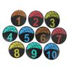 INOOMP 10pcs Soccer Training Marker Discs TPE Markers for Football Practice Lightweight and Easy to Store for Athletes and Versatile Training Supplies view 1