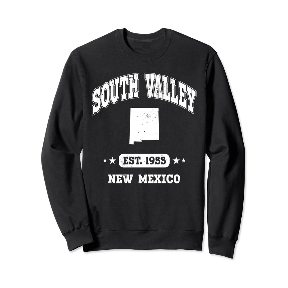 Vintage South Valley New Mexico NM Throwback Sport Athletic Sweatshirt