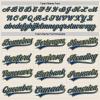 Fanscustom Customize Cream Baseball Jerseys Royal Blue Neck Polyester Baseball Jerseys Personalized Baseball Tee Shirts Stitched Name Number Logo for Unisex Youth Kids Plus Size view 4