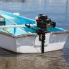 4 Stroke 3HP Outboard Motor, 2.2KW Heavy Duty Gasoline Power Outboard Trolling Motor, Wind Cooled Fishing Boat Engine with CDI Ignition System, for Fishing, Aquaculture, Outdoor Adventure view 2