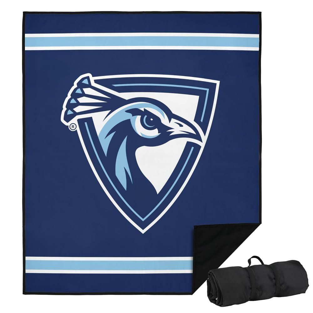 LOGOVISION Upper Iowa University Picnic Outdoor Blanket, 50"x60" Primary Logo, Foldable Blanket for Picnic, Beach, Camping, Park, Tailgate