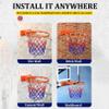 LPLYAA 18in Basketball Rim Replacement Outdoor Hoop Double Spring Breakaway Basketball Rim, Replacement Basketball Rim, Basketball Goal and Net view 3