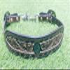 MOUSM Leather Horse Wither Strap and Breast Collar, Adjustable 23-30" Long x 1.75" Wide, Decorated with Rose Carving and Black Stitching view 3