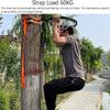 LPLYAA Basketball Hoop, 18 Inch Double Ring Basketball Rim Replacement for Pool, Tree & Pole, Heavy Duty Wall Mount and Goals with Adjustable Strap & Nylon Net view 2