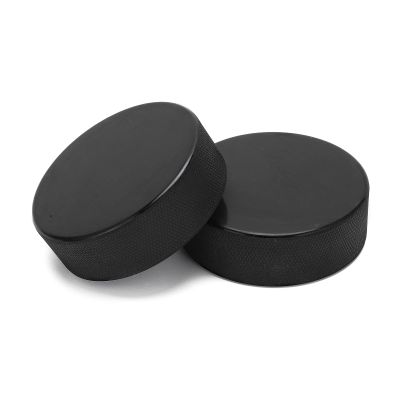 2PCS Ice Hockey Pucks Official Regulation Practicing and Classic Training, Diameter 3", Thickness 1", Black Hockey Puck Practice Training
