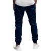 JEsilunmaMY Men's Side Pockets Slim Joggers Pants Solid Color Casual Cargo Pants Hiking Outdoor Cotton Track Trousers (Blue,X-Large) view 4