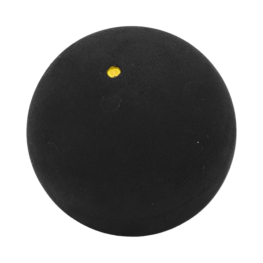 Gonetre 37mm Single Dot Squash Balls Rubber Squash Racket Balls for Beginner Competition Training (A)