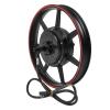 Astibym 16 Inch Dual Hall Brushless Hub Motor 48v to 72V 800 to 2000W DC Disc Brake Motor for Electric Motorcycle Scooter (Black), Astibymwg14n8byhf-11 view 2