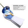 PerGar Fencing Gloves Right Hand, Non Slip, Durable and Comfortable Right Hand Knit Gloves for Extra Protection, Ideal for Foil, Sabre and Heavy Fencing (XS) view 4