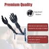 TREGOO Wing Chun Dummy Spring Arms Chinese Kong Fu Kick Stand with Attachment, Wall Mount Dummy Stand Up Punching Kicking, Boxing Wing Chun Training Equipment, 78634 view 3