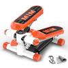 Mini Stepper Exercise Machine,Twisting Step Fitness Machine with Resistance Bands and LCD Monitor for Leg Arm Full Body Home Trainer(B,1) view 1