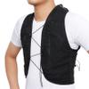 Eioflia Hydration Vest,Running Vest,12 Pockets Running Hydration Vest Large Capacity Hydration Pack Polyester Multipurpose Hydration Backpack for Outdoor Biking Hiking, M view 2