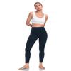 HeyNuts Yoga Pro 7/8 Leggings with Pockets for Women, High Waisted Compression Tummy Control Workout Yoga Lounge Buttery Soft Pants True Navy_25'' L(12) view 2
