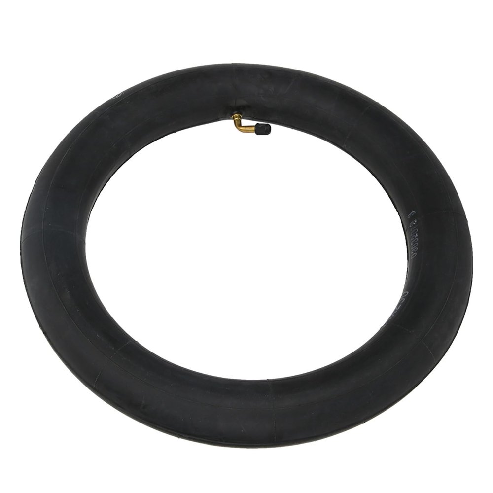 Rubber Inner Tube Metal Bent Valve Lightweight Easy to Install with Metal Bent Valve E Bike Accessories (14X2.50 Curved Mouth)