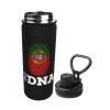 SIYTUAU Portugal It's in My DNA Water Bottle 18 Oz Stainless Steel Water Bottles Leak Proof Outdoor Sports Insulated Water Bottle Funny Bottle Water view 2