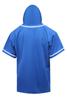 AIRNINE Men's Bandana Print Baseball Jersey Button Down Shirts (S to 5XL) (Blue_J63, Small) view 2