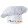 Personalized Embroidered Chef Hat with Custom Name! Adjustable Kitchen Accessory for Mom, Dad, Kitchen Cooking Chef Hat for Men and Women, Custom Baking Hat, Ideal for Mothers Day & Fathers Day view 1