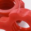 Topyond 2PCS Dumbbell Screw Nut, Red Spinlock Collar Screws, Anti Slip, Stable, and Easy to Operate Dumbbell Accessories for for Fitness Dumbbell Weight view 4