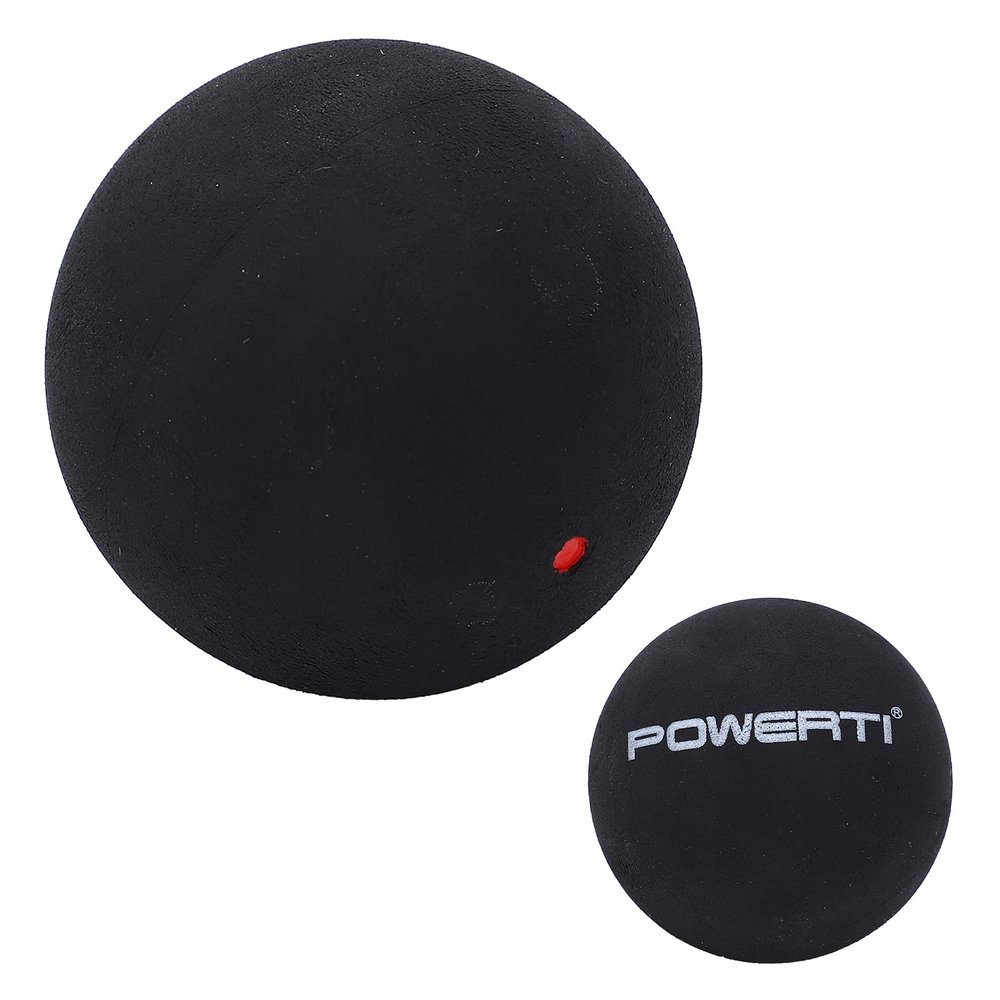 Gonetre 37mm Single Dot Squash Balls Rubber Squash Racket Balls for Beginner Competition Training (C)