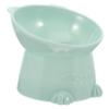 BESPORTBLE Elevated Tilted Cat Food Bowl Neck Guard Spill Design Easy to Comfortable for Better Digestion for Cats and Dogs