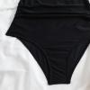 Akklian Women Ruched Wrap V Neck Cut Out One Piece Slimming Swimsuit High Waisted Monokini Tummy Control Bathing Suit view 4